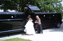 Centre Jet or Bridal Door Black Perth Limo Hire - H210 Hummer Stretch limo by SHowtime Limousines Perth